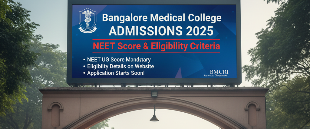 Bangalore Medical College Admissions 2025: NEET score & Criteria